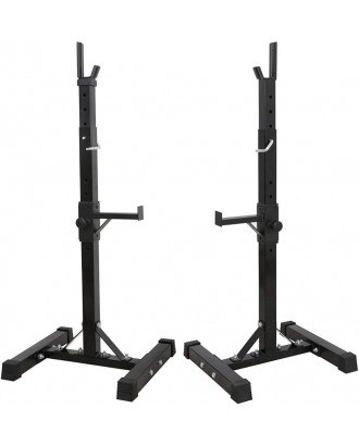 adjustable height dumbbell rack squat rack standing aid bar barbell placement dumbbell rack for Fitness equipment