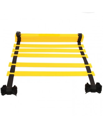 Multifunctional 6 Meters 12 Knots Rubber Speed Training Agility Ladder For Football Basketball Gym Training