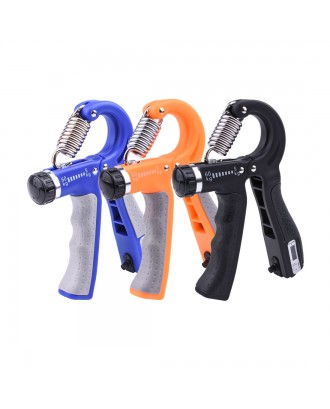 Adjustable Hand Grip Strengthener Hand Workout Equipment Finger Massager Exerciser Rehealthy Trainer Non-Slip Handles Counting