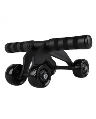 Factory Custom Four Wheel Frog AB Wheel Bearing Silent Roller Abdominal Exercise Core Muscle Abdominal Trainer